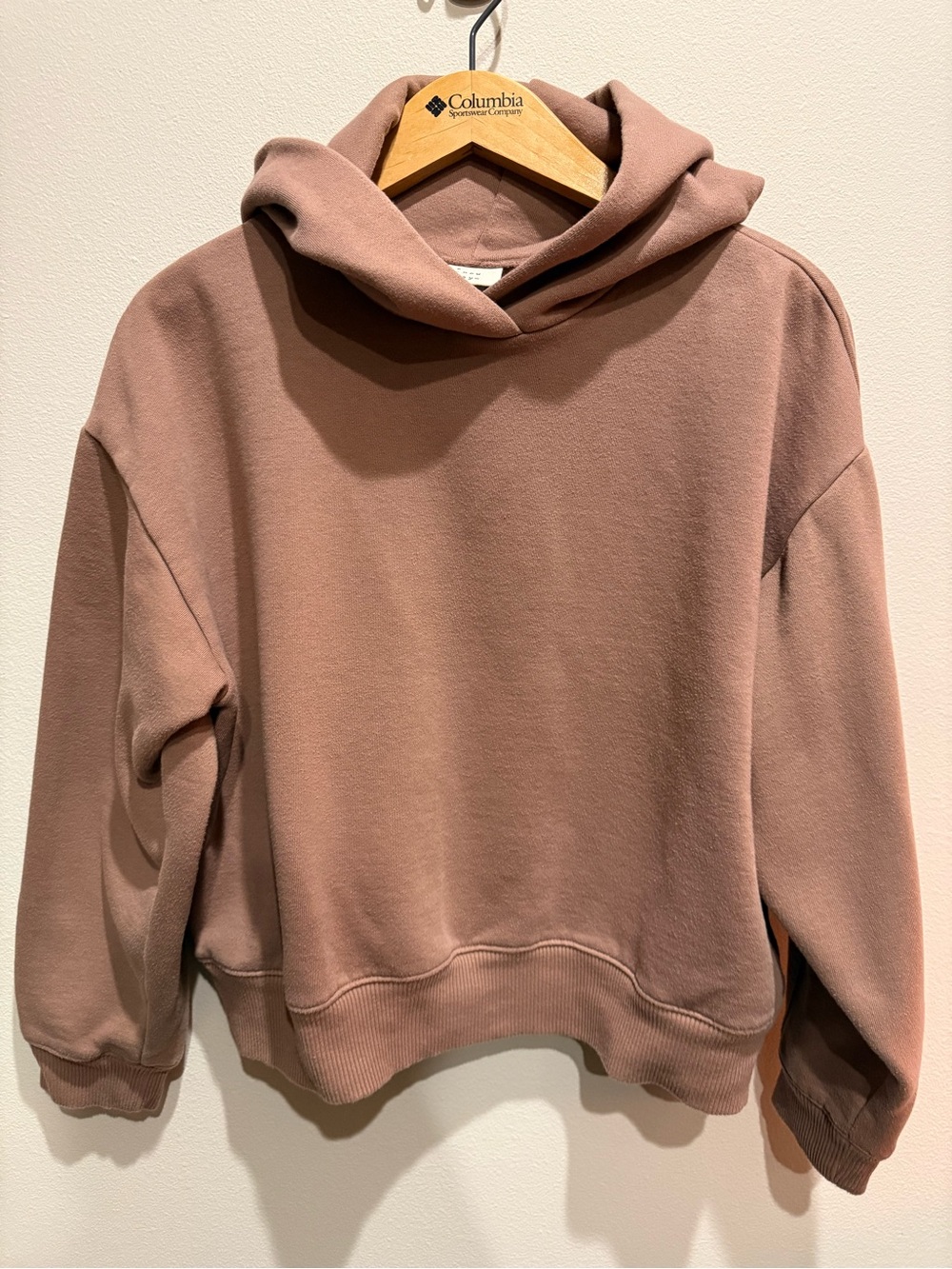 a new day Mauve Pullover Hoodie Sweater